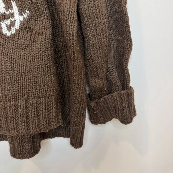 Wooden Ships Brown Dirty Martini Sweater L/XL - Picture 3 of 6